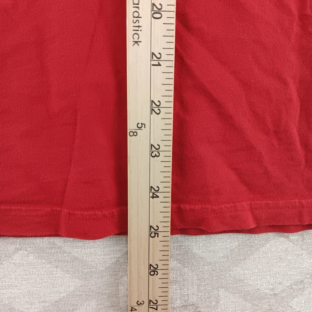 Polo Ralph Lauren Red Blue Baseball T Shirt Boys XL‎ GUC